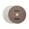 Factory Wholesale 4 Inch Wet Flexible Diamond Polishing Pads 100mm 3000# for Concrete Granite Marble Stone Floor Polishing