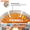 Premium Quality 115-125mm Cold Press Disc 10mm Height Segmented 4.5-5 Inch Diamond Saw Blade for Cutting Stone, Brick, Block, Masonry And Concrete