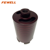 High quality Laser Welded 72*100*M16 diamond tools arix segments core drill bit for cutting masonry concrete