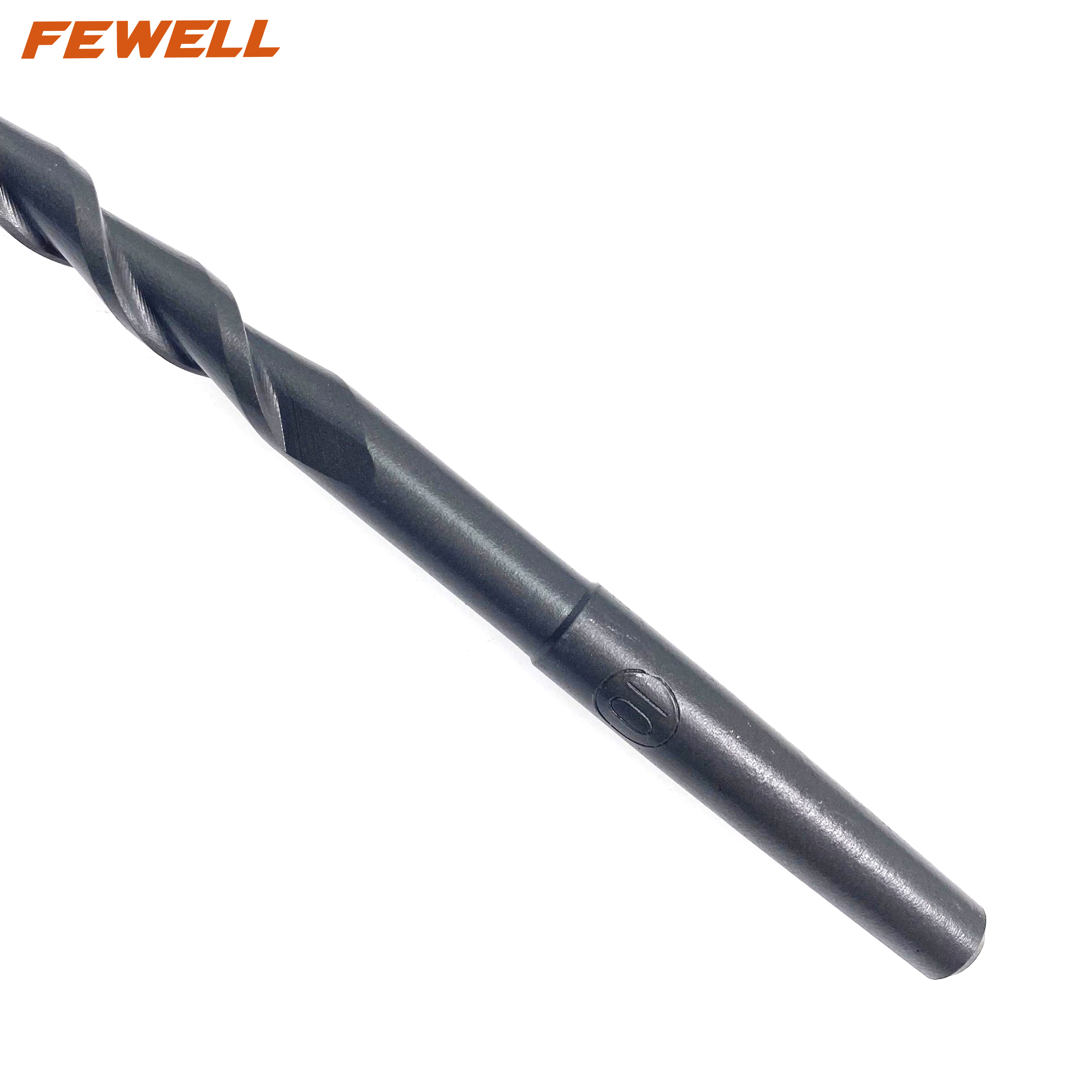 High quality 10x200mm Carbide Tipped Single Flute Round Shank pilot drill bit for Brick Concrete Masonry Drilling