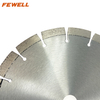 Laser welded 9inch 230*2.6*12*22.23mm diamond concrete saw blade for cutting concrete wall