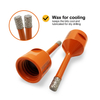 High quality vacuum Brazed 6/8/10/13/16/19/25/35mm 5/8-11 diamond core drills hole saw core for drilling porcelain tile ceramic marble