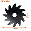 Tungsten carbide tipped 125x15/16x22.23mm tuck point blade for grooving heating warming floor fermacell plates 
