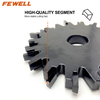 High quality tungsten carbide 120x15/17/20/30/35x22.23mm saw blade plates for wood plasterboard