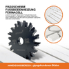 Tungsten carbide v groove 120x15/17x22.23mm saw blade plates for heating warming floor fermacell