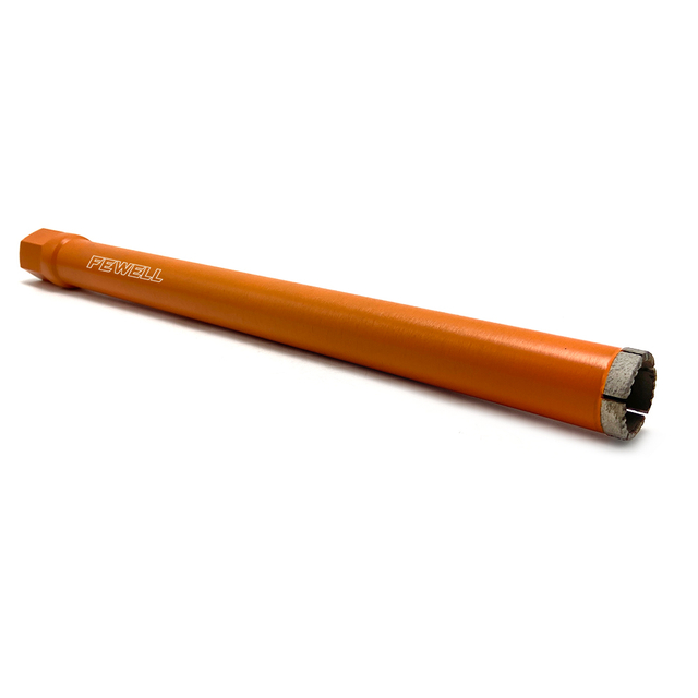 High quality Laser welded wet cutting 42-202*10*460*1-1/4"UNC diamond segment Core drill bit for cutting reinforced concrete