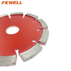 High quality Laser welded v groove 6.4mm Thickness 5in 125*10*22.23mm Crack Chaser Diamond Tuck Point Saw Blade for cutting concrete