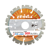 High quality laser welded 115/125*10*22.23mm 4.5/5inch cooling holes diamond saw blade for cutting concrete