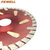 High quality Syrian market hot press 4.5inch 115*2.2*9*22.23mm diamond turbo saw blade for cutting concrete