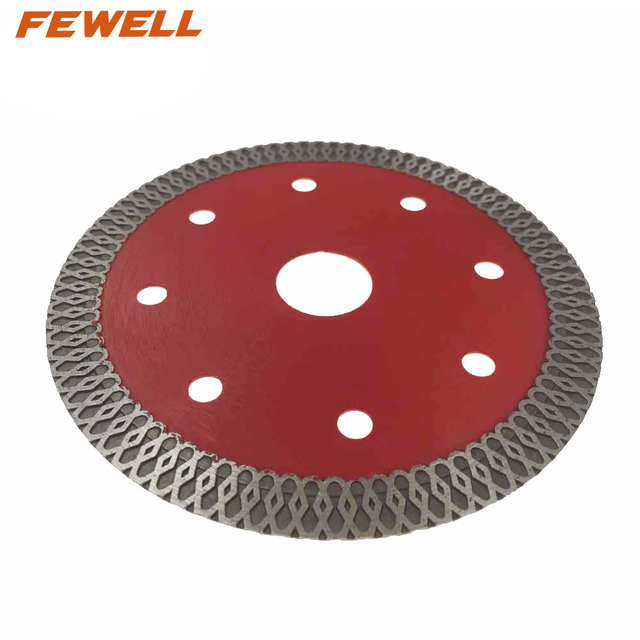 High quaity Hot Press 4.3/4/5inch sintered 110/115/125*10mm diamond X turbo diamond disc for cutting ceramic tile