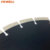 High quality Laser welded 12/14inch 300/350*15*25.4mm diamond saw blade for cutting reinforced concrete