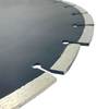 High quality laser welded 14/16in 350/400*10*25.4mm laser welded diamond saw blade for wet cutting asphalt