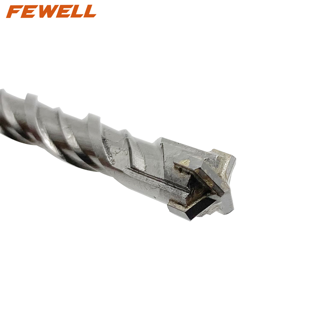 High quality Cross Tip SDS plus 12*310mm well Double Flute Electric hammer Drill Bit for Concrete wall masonary Granite