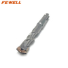 High quality SDS Plus Carbide Flat Tip 10*110mm size Single Flute Electric hammer Drill Bit for Concrete Granite