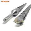 High quality SDS Plus Carbide Single Flat Tip 40*500/600/800/1000mm Double Flute Electric Hammer Drill Bit for Concrete wall Masonry Hard Stone Granite