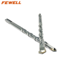 High quality SDS Plus Carbide Single Flat Tip 12mm Double Flute Electric hammer Drill Bit for Concrete wall Masonry Granite