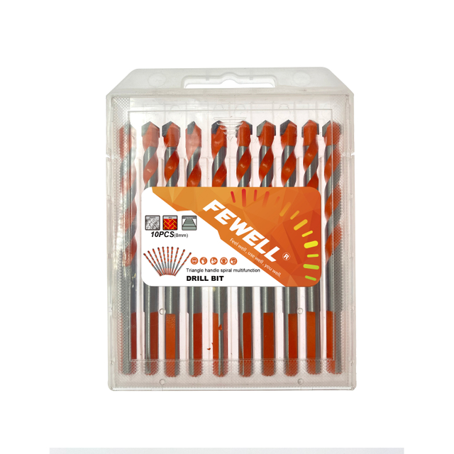 High quality 8/10/12mm Triangle handle twist multifunction drill bit