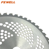 High Quality 10''x40T Gardening tool 255*25.4mm Trimmer head TCT circular grass saw Blade for cutting brush grass