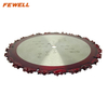 High quality 14inch Multifunction 350x25.4/20mm+pin hole Carbide cluster rescue saw blade with silent line for cutting concrete wood brick 