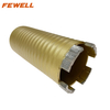 High quality 56/66/107*10*143*M16 arix segmented laser welded diamond drill bit for granite, reinforced concrete，beton
