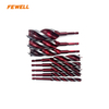 155mm/230mm Length Electric Hand Drill Woodworking with Hexagonal Shank 3 Tips Three Grooves Twist Drill Auger Drill Bit Set for Wood
