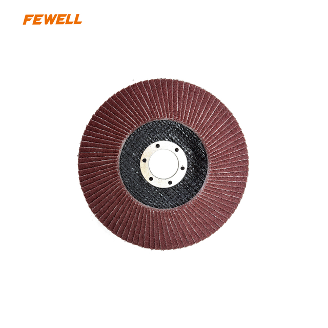 High Quality Flap Disc 5inch 125mm P100 Aluminum Oxide Abrasive Tools for Metal Grinding