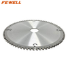 DIY 8/10inch 210/250mm TCT circular saw blade for aluminum pvc pipe cutting