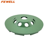 High quality cold Press 5inch 125*22.23mm diamond disc grinding cup wheel for granite concrete block