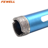 25mm 38mm 72mm G1/2*BSP laser welded crown segment diamond dry core bit for reinforced concrete,bricks