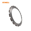 Laser Welded Ring Shape Turbine Segmented Diamond Saw Blade for Cutting Concrete Beton Granite