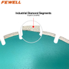 High quality laser welded 14in 350mm laser welded deep drop diamond saw blade for wet cutting asphalt