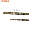 15PCS Fully Ground 5% Cobalt HSS M35 Twist Metal Drill Bit Set for Drilling Metal Stainless Steel