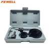 11pcs 19mm 22mm 29mm 32mm 38mm 44mm 51mm 67mm Bi-Metal hole saw set for Metal Iron Stainless Steel 