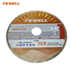 High quality Silver Brazed Silent line 14inch 350*10*60mm diamond saw blade for cutting quartz