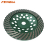 High quality Cold Press sintered 7inch 180*5*22.23mm diamond turbo grinding cup wheel for concrete granite stone
