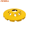 Cold Press sintered 4inch 100*22.23mm diamond turbo grinding cup wheel for concrete granite stone