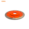 115-180mm Hot Press 4.5-7 Inch Super Thin K-Teeth Turbo Diamond Saw Blade for Cutting Ceramic Tile Porcelain