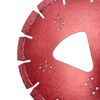 High quality Laser welded 6inch 150*3.0*10 triangle arbor Early entry diamond saw blade for green concrete stone