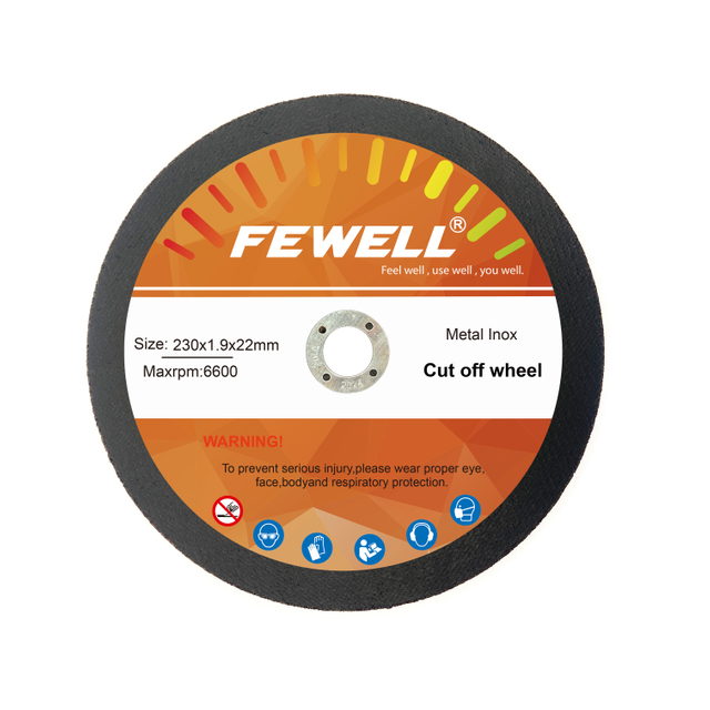 High quality 9inch 230*1.9*22mm cut off wheel for cutting grindling metal and stainless steel