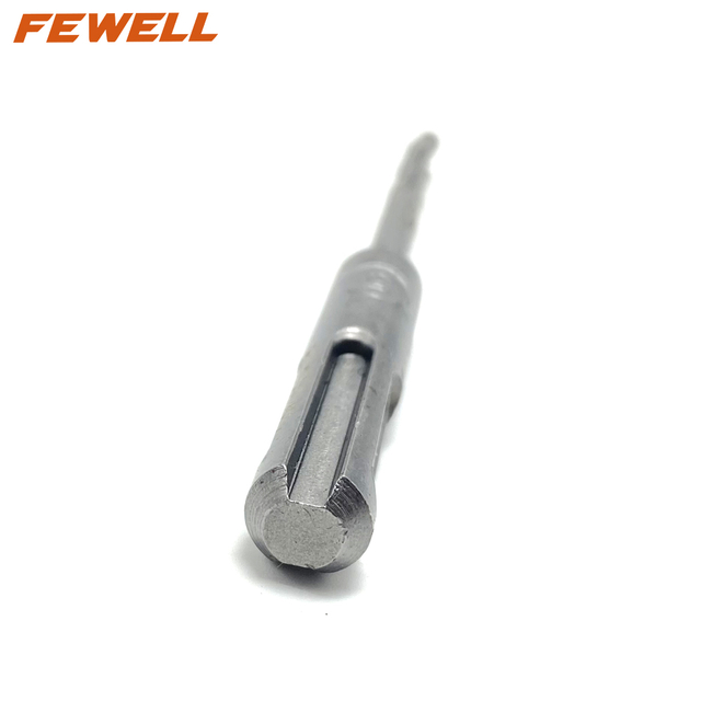 High quality SDS Plus Carbide Single Flat Tip 5mm Double Flute Electric hammer Drill Bit for Concrete wall Masonry Granite