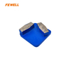 Double Hexagonal Segments Diamond Grinding Pads Double Abrasive Block for Stone Concrete Floor Polishing