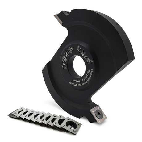 Carbide Cutting Disc 115mm, 15 Mm Milling with 2 Segments for Grooving Heating Floor Fermacell Plates Wood,10 Tooth Accessories