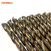 TOP quality 25PCS Fully Ground 5% Cobalt HSS M35 Twist Drill Bit Set for Drilling Metal, Inox and Stainless Steel
