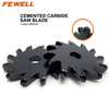 Tungsten carbide tipped 125x15/16x22.23mm tuck point blade for grooving heating warming floor fermacell plates 