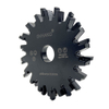 Tungsten carbide v groove 120x15/17x22.23mm saw blade plates for heating warming floor fermacell