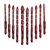 Masonry Drill Bits Set 10 Pcs for metal, brick, glass, ceramic tile plastic wood diamond hole saw Size 1/8" to 1/2"