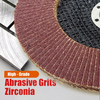 High quality 4-7inch 100-180mm silicone carbide abrasive wheel flexible sanding flap disc for grinding metal stainless steel