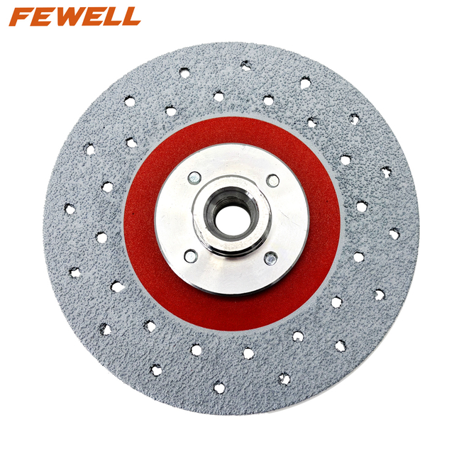 High quaity 125-180mm 5-7inch double side vacuum brazed diamond for grinding cutting general purpose,granite,marble,concrete,brick,marble,ceramics,porcelain,tiles