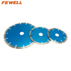 High quality 105-180mm 4-7inch cold press 7mm height segmented diamond saw blade for cutting general purpose , stone , brick and concrete