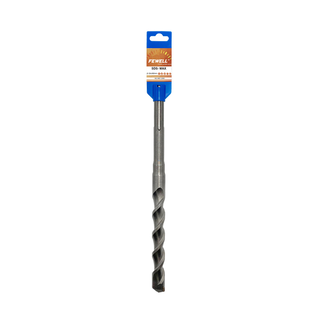 High quality Single tip SDS max 25*350/600/800/1000mm Electric hammer Drill Bit for Concrete wall rock Granite drilling hole
